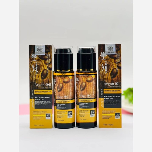 روغن مو آرگان بدون سولفات لایتنس