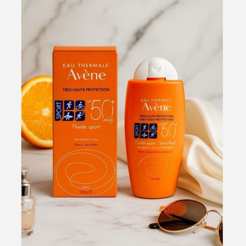 ضدآفتاب بی رنگ اون اصلی AVENE مدل Sport 100 میل